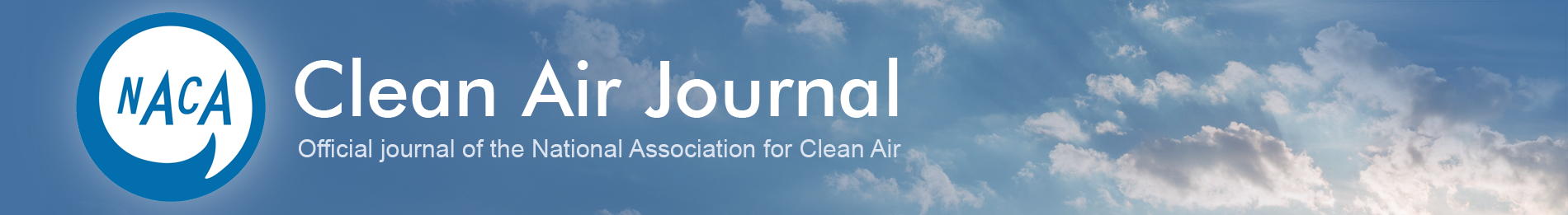 The Clean Air Website banner
